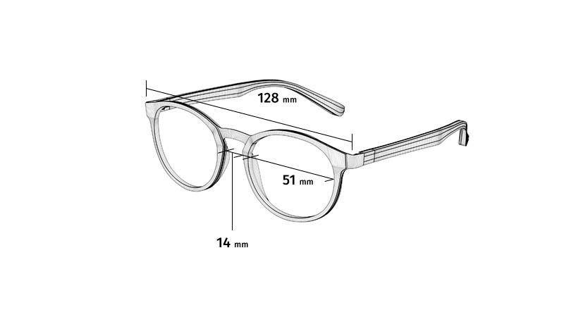 Lunette Taille L filaire